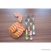 4pcs Stainless Steel Fruit Forks Creative Cute Pattern Ceramic Handle Metal Forks - B0777JV7XC